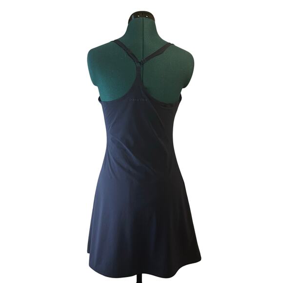 Outdoor Voices Navy Exercise Dress with Built-In Shorts | Women’s Small - Picture 2 of 9